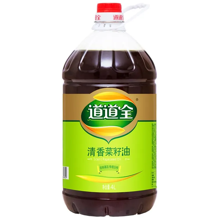 道道全清香菜籽油物理压榨非转基因食用油官方正品