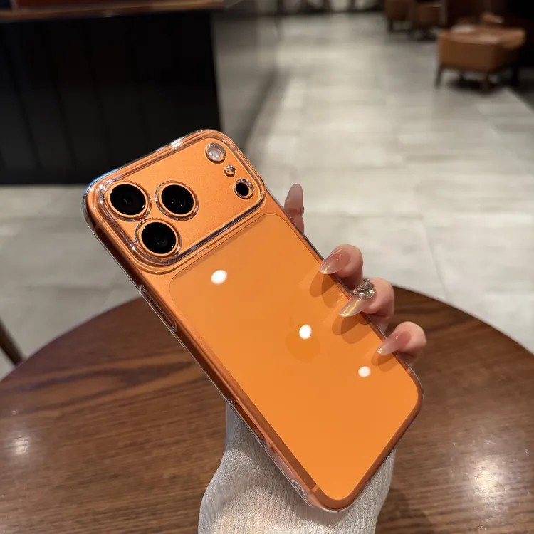 UMJ冰感透明不发黄适用iPhone17proMax手机壳苹果16/15/14硬壳Air