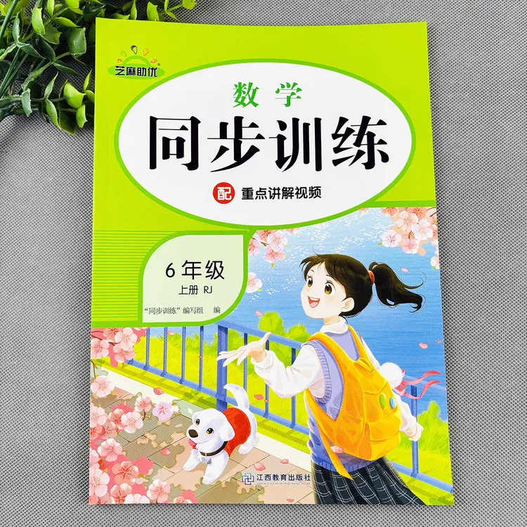 六年级上册数学同步训练人教版数学练习册一课一练数学必刷题