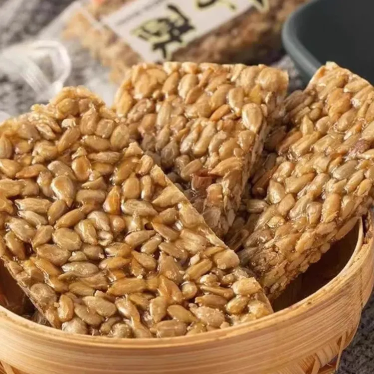 伊汇园瓜子酥香脆芝麻葵花籽仁糖酥片饼能量架8090后儿时怀旧零食