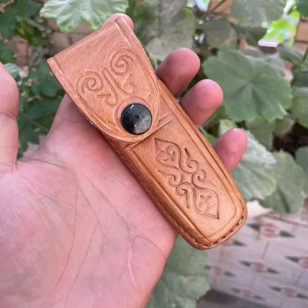 头层牛皮手工水果刀真皮刀鞘刀套实用保护套