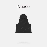 NILICO【百变达人】时尚休闲百搭设计感防风连帽宽松工装马甲