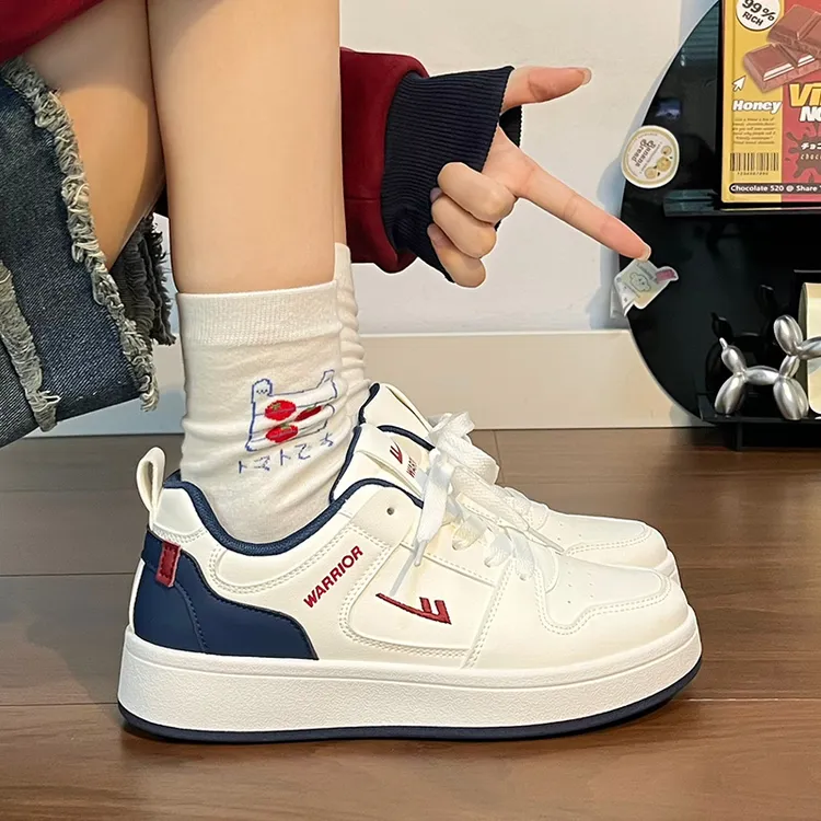 回力休闲板鞋子男女款百搭小白鞋2025秋冬季新款厚底上班鞋子加绒