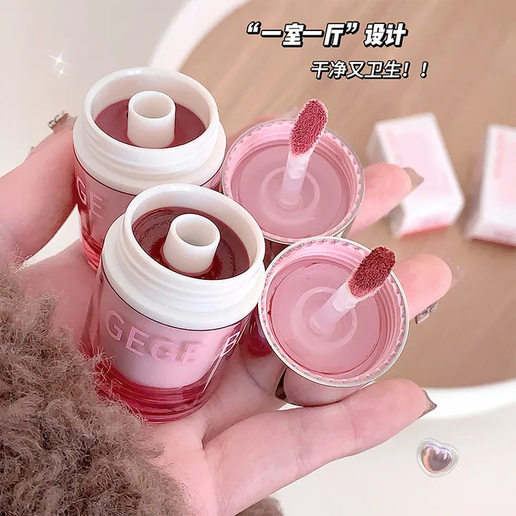 Gege bear晶透锁光唇冻秋冬补水滋润显色防干裂镜面不易粘杯唇釉