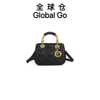 【Global Go】轻奢新款手提戴妃菱格通勤贝壳包女高级X-9341黑色