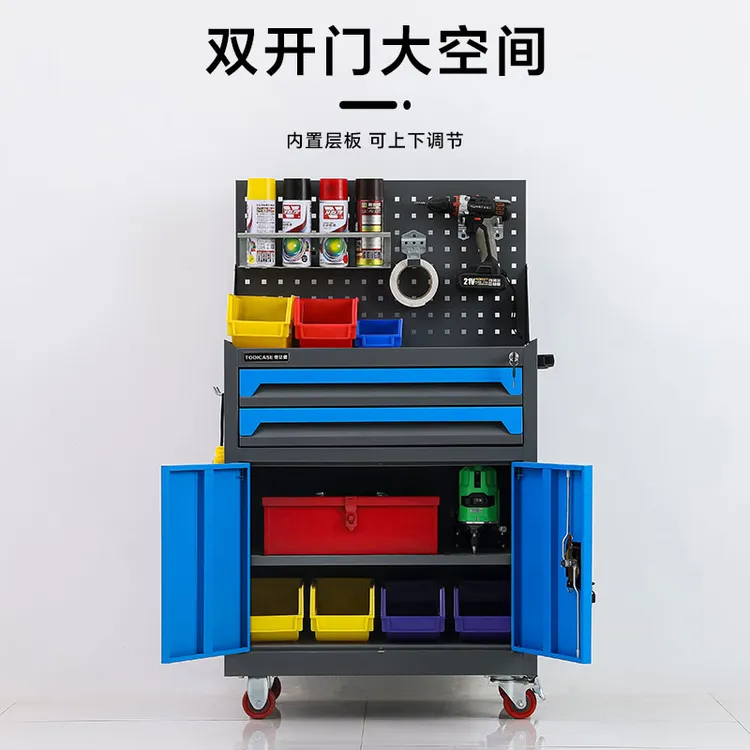 汽修工具车钳工车间用工具柜子多功能移动重型五金维修抽屉手推箱