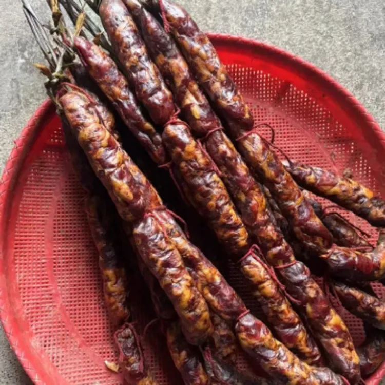 农家手工腊香肠手工制作