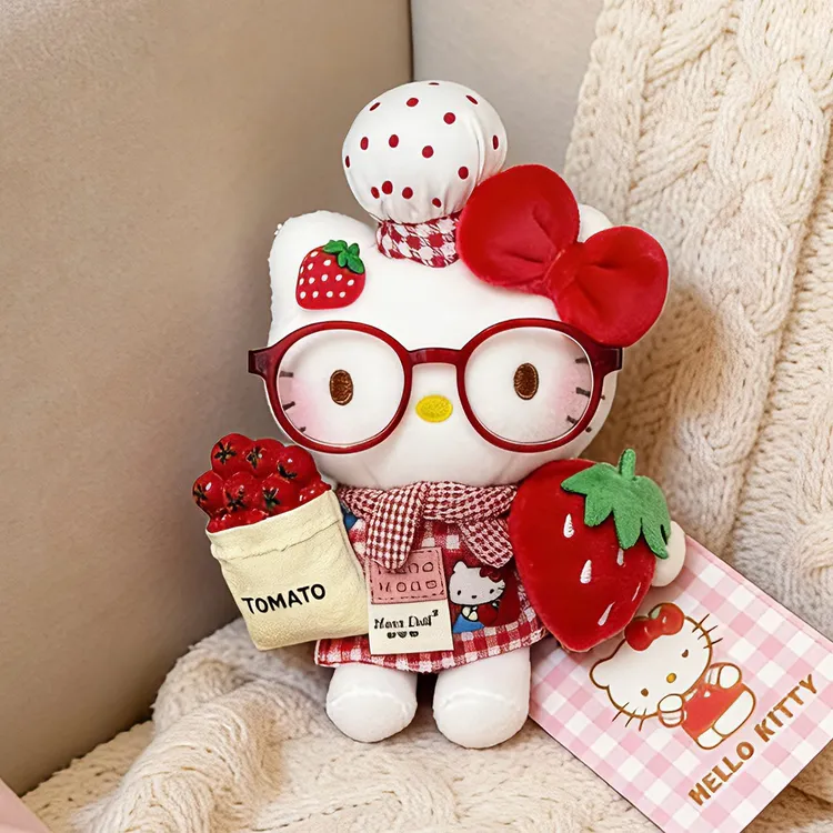 正版hellokitty草莓小厨kt三丽鸥包包挂件惊喜书包送人生日礼物女