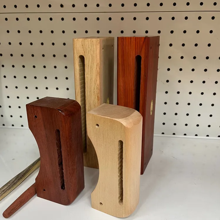 戏曲红木高音梆子低音邦子白木高低音板棒子木鱼地方戏剧打击乐器