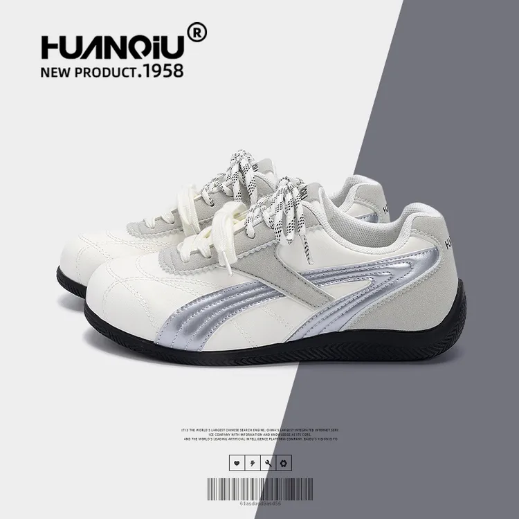 环球爆款平底德训鞋女2025新款秋季女鞋复古百搭休闲低帮运动板鞋