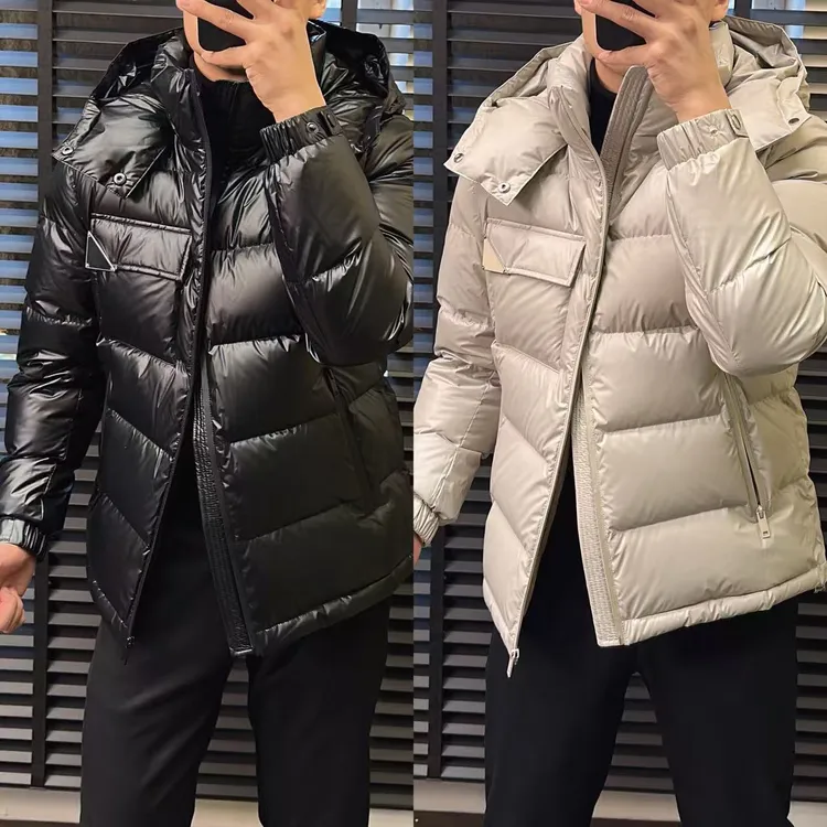 東•冬季新款 高质量白鸭绒 P家元素厚款羽绒服   9814