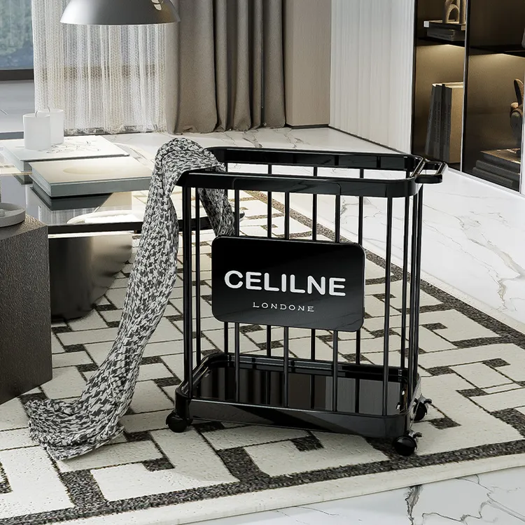 钢管脏衣篓家用大容量脏衣服收纳筐高级ins风玩具篮瑜伽垫收纳筐