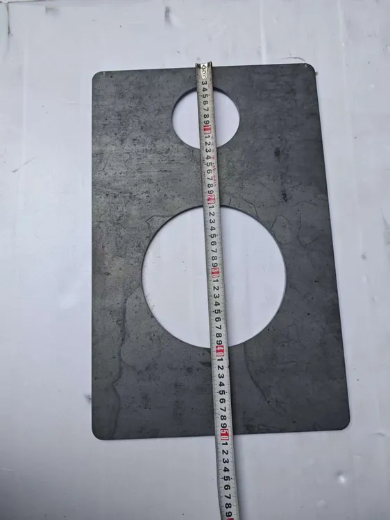 面板一张如图  煤气罐改卧式取暖炉气化炉配件大台面 