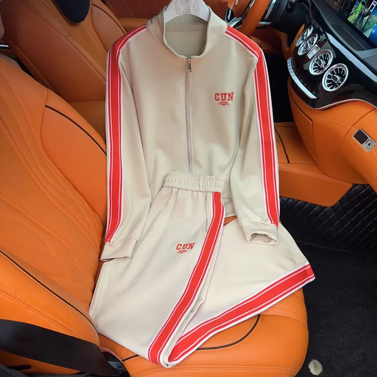 806#A 深圳南油原创休闲运动套装洋气美式少女两件套