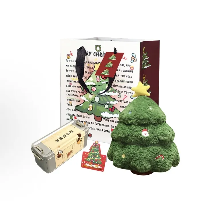 半绿 许愿树玩偶果茶礼盒套装茶叶送女生女朋友实用小众创意