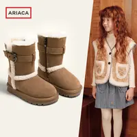 ARIACA艾芮苏女童中筒雪地靴冬季新款保暖加绒大棉鞋ARB4DM25928