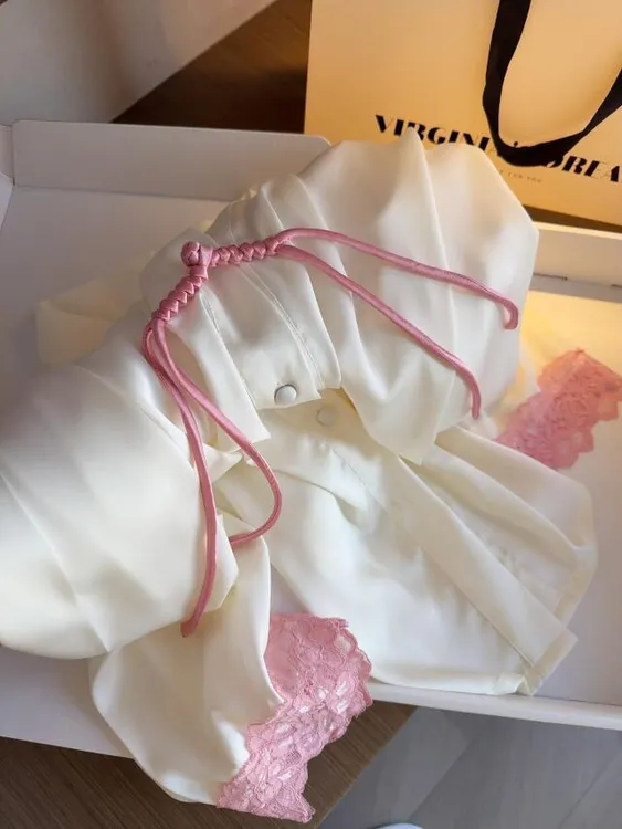 新中式国风气质少女高级感冰丝长袖睡衣女春夏新款2025家居服套装