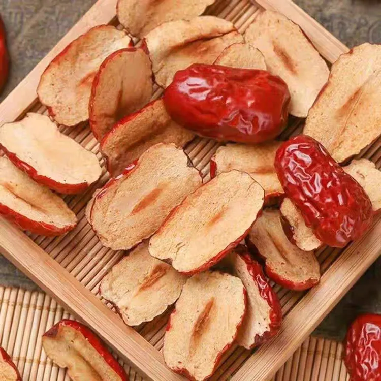 新疆若羌无核灰枣干片软片干枣片零食阿胶打豆浆泡水[纤魅缪斯]