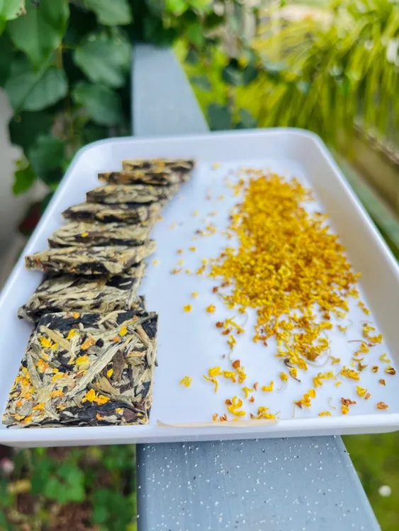 云南白茶桂花 月光白桂花小饼干 独立包装 方便快捷