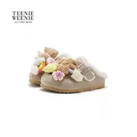 TEENIEWEENIE bearnova小熊女装25毛绒玩偶勃肯拖鞋YTAP25FV01P