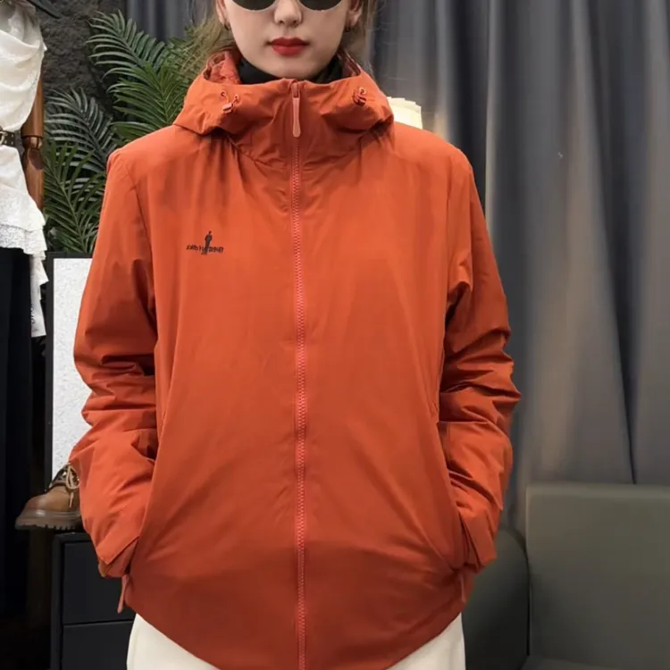 男女同款轻薄二棉5K098防风防水户外徒步越野跑山冲锋衣男女通用