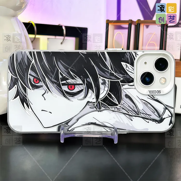 凌彩创艺适用于苹果华为小米二次元动漫刺客伍六七IMD彩银壳