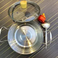 双耳雪平锅带盖配一只定制勺家用厨房必备轻奢现代【汤家限定】