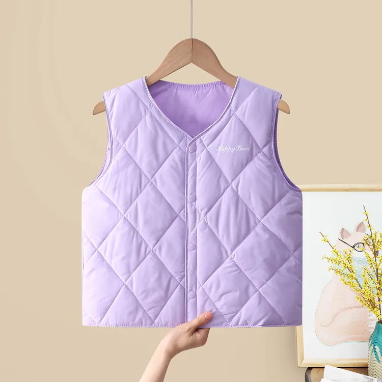 新款儿童马甲秋冬季坎肩男女童校服神器轻薄保暖背心学生内穿马夹