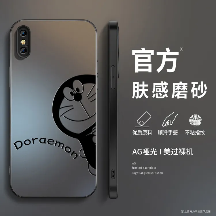 适用苹果x手机壳新款iPhonexs磨砂硅胶卡通苹果xsmaxxr防摔保护套