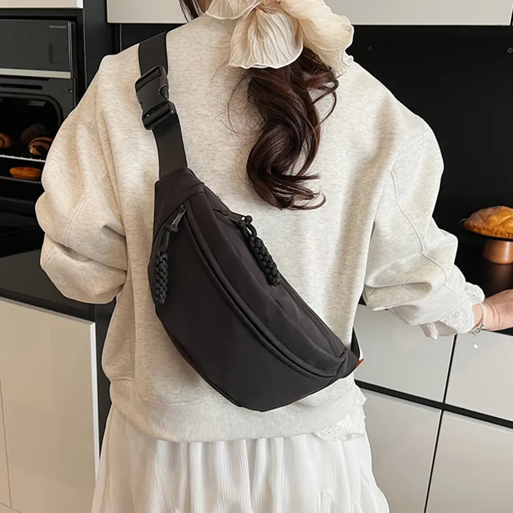 胸包斜挎包骑行运动休闲背包男女同款时尚百搭潮流韩版单肩包挎包