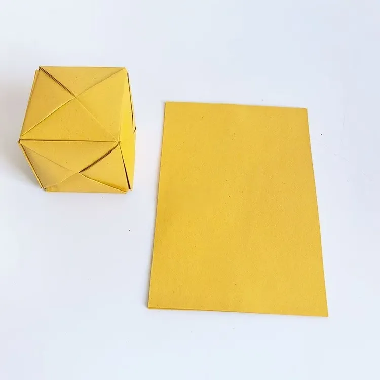 15x20加厚双面留金手工折纸送袋子