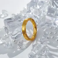 【国潮】足金999 年轮戒指 1.64 19圈口