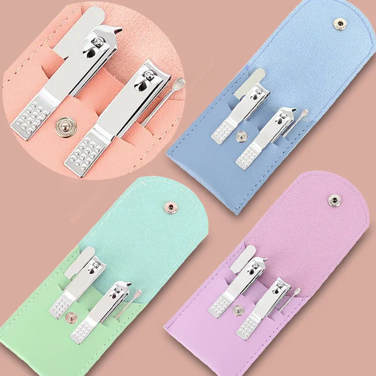 指甲钳套装4件套美甲工具套装全套指甲刀家用美容套指甲剪套装