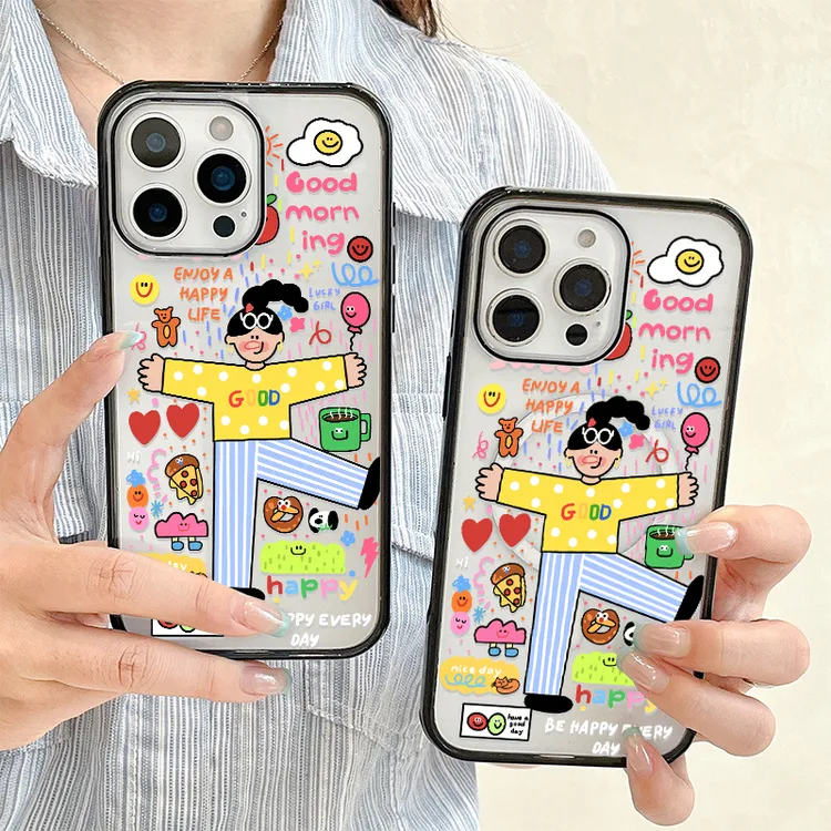 KELVS·运动女孩适用苹果16promax小众iPhone15/14/13ins风手机壳