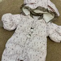 女宝森系萌宠羽绒连体哈衣
