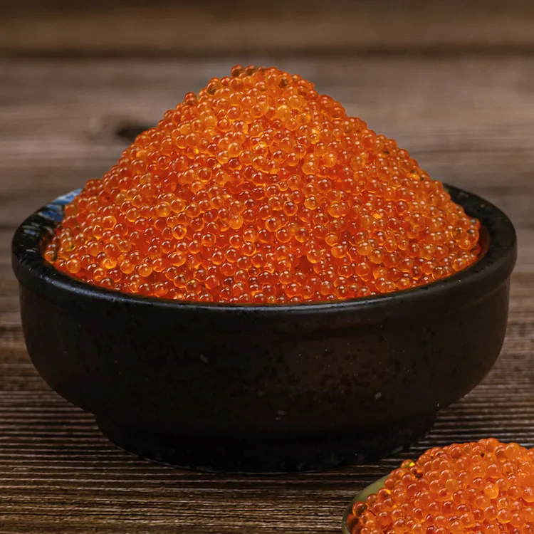 江船长大颗粒鱼籽寿司日料沙拉爆浆鱼籽酱