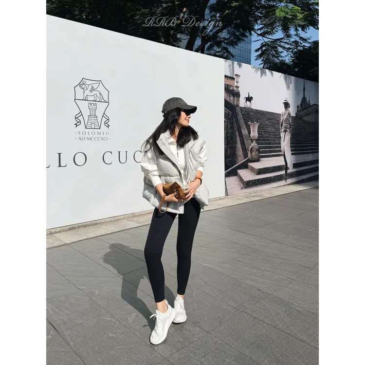 RRB Design 云感莱卡加绒提臀塑形显瘦瑜伽裤高腰九分小脚裤