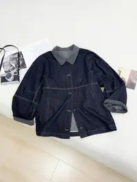【女王洛克】韩版简约减龄百搭休闲牛仔外套女洋气衣服女LK82459