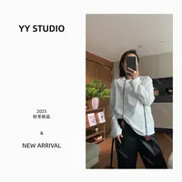 【YY STUDIO】秋季百搭休闲宽松时尚简约长袖韩版打底T恤