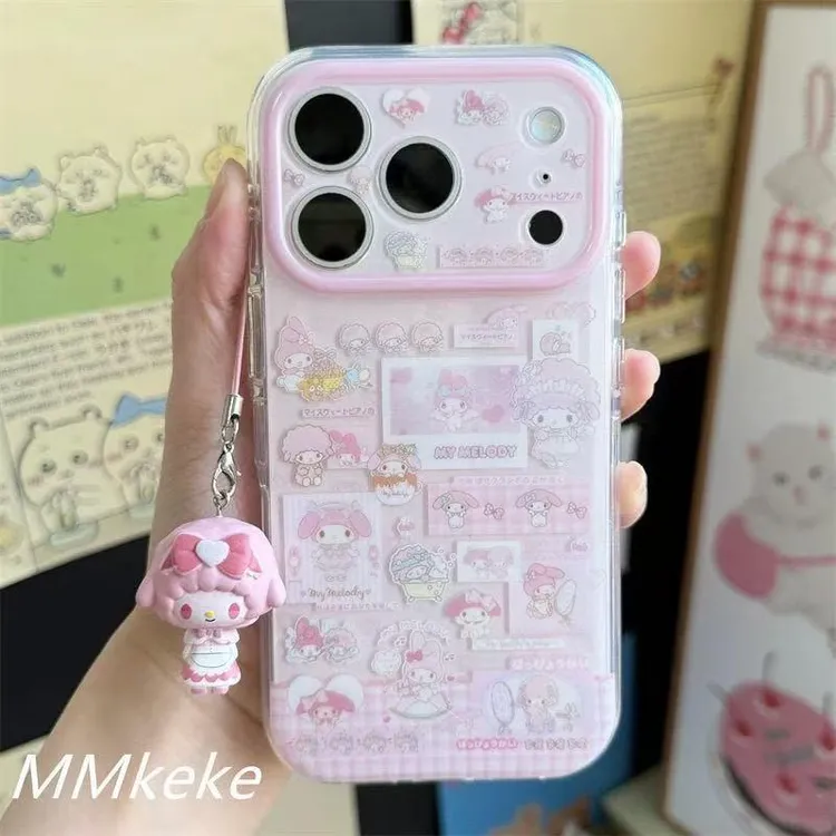 美乐蒂小羊适用苹果17pro/16/15/1413小米oppo华为vivo荣耀手机壳