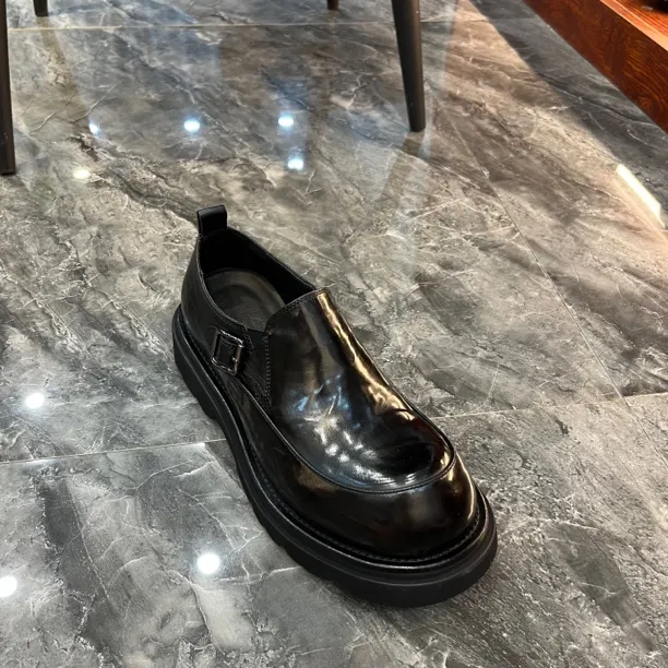 纯皮商务休闲男鞋小一码拍