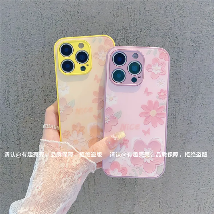 玻璃壳适用苹果16/iphone/华为荣耀/OPPO/VIVO/小米/手机壳爆款潮