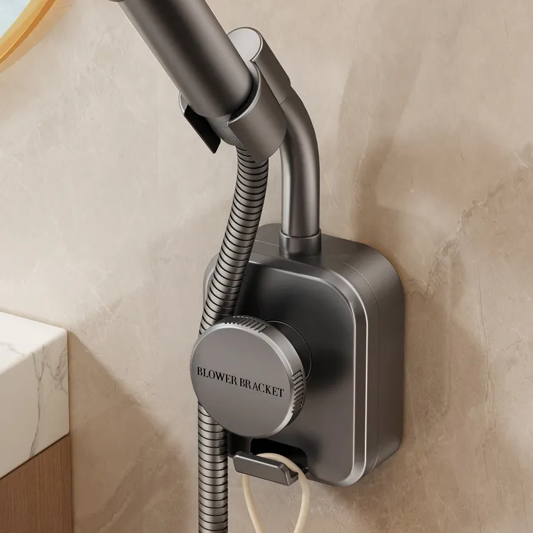 强力吸盘花洒支架可移动免打孔浴室儿童万向加厚淋浴喷头固定挂座