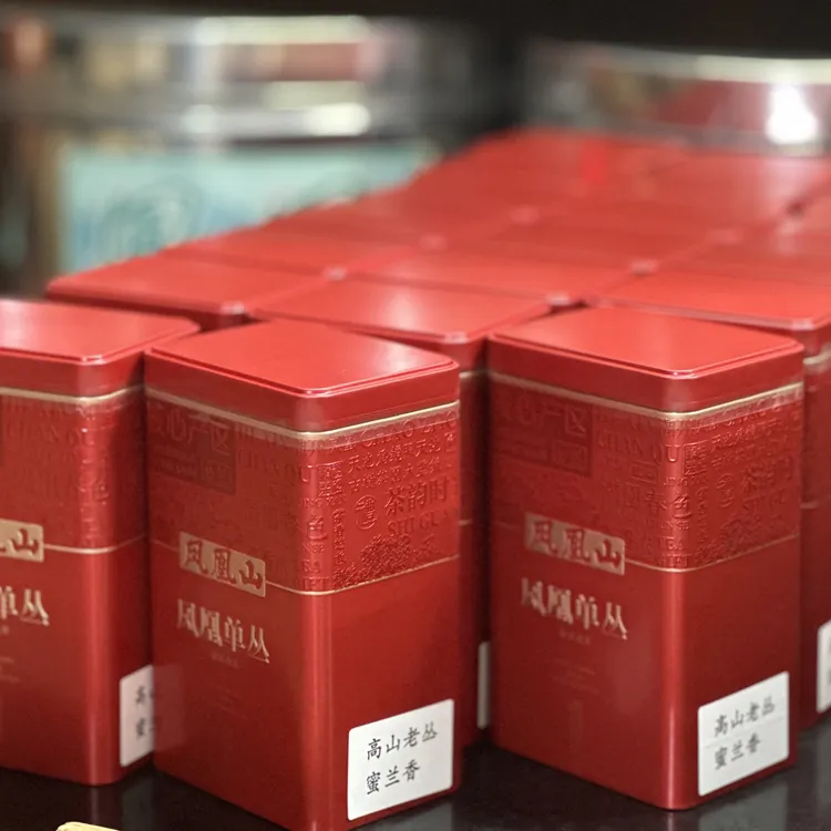 【鸭蜜组合】凤凰单丛茶头春茶叶 清香＋浓香 一斤罐装