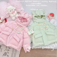「Dannirabbit」【萌呼呼】冬款&卡通童真夹棉女童棉服【X-8401】