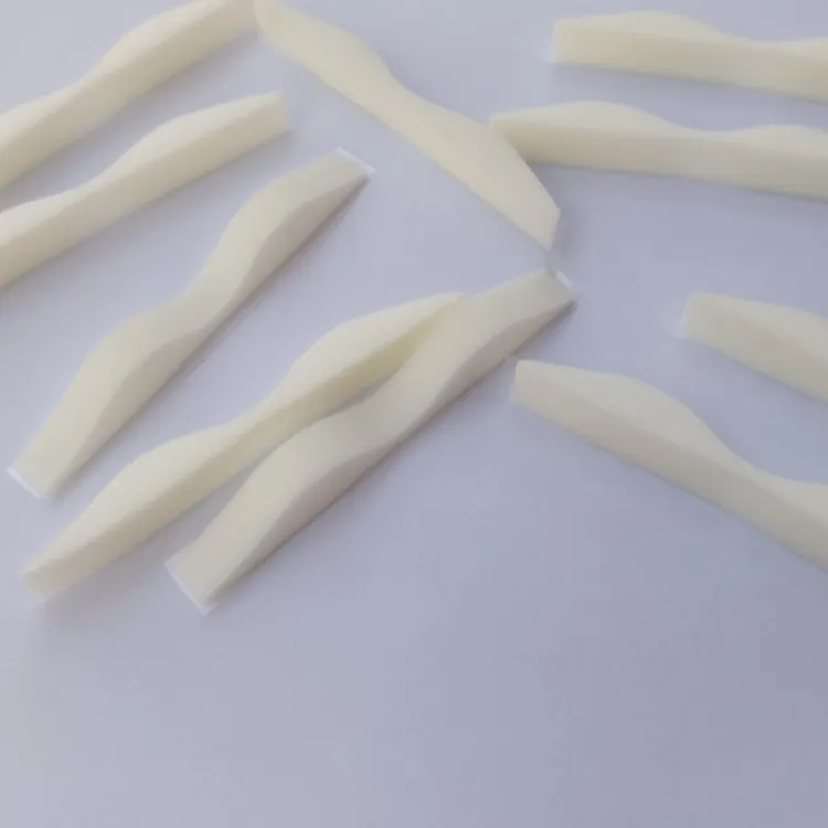 口罩防雾垫片鼻梁海绵条减轻压迫感防哈气配件口罩鼻梁条白色柔软