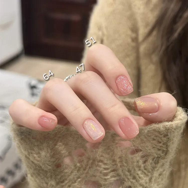 【秋冬4瓶套装】指甲油免烤持久快干水性不可撕拉2025秋冬新款裸色