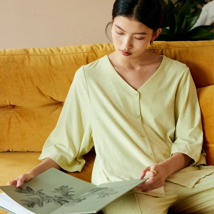 郁凡诗景田系列女家居服