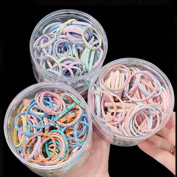 KL儿童发圈宝宝不伤发皮筋小中大童头绳扎辫子女童扎头发发饰