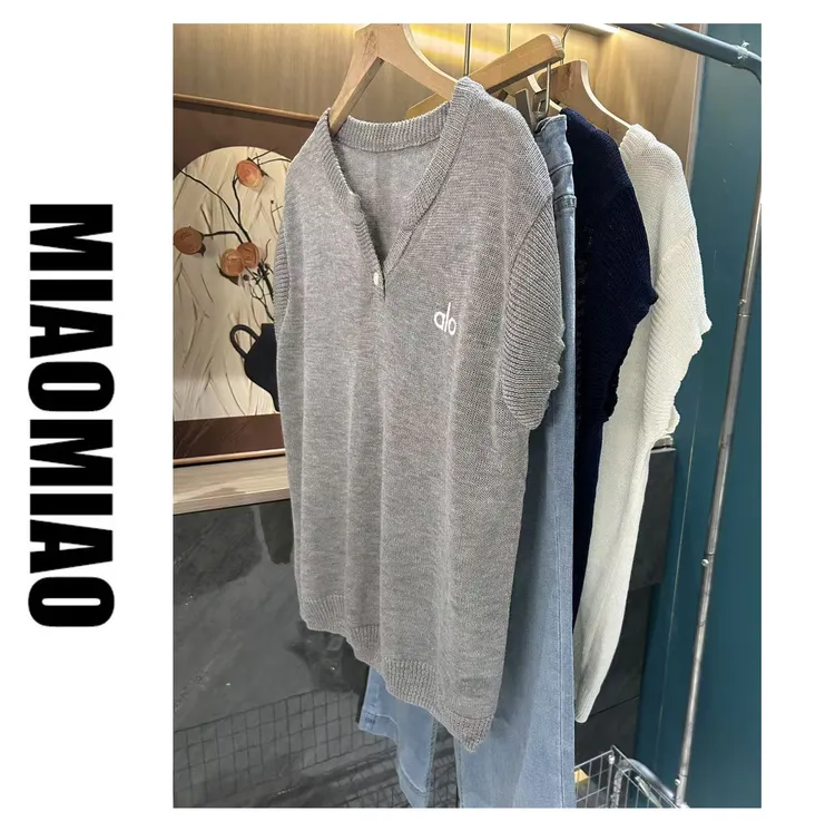 【苗苗】918大码圆领正肩针织衫飞袖女夏季宽松遮肉显瘦上衣